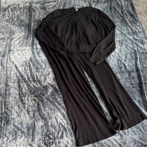 Elegant Black Women's Lounge Wear